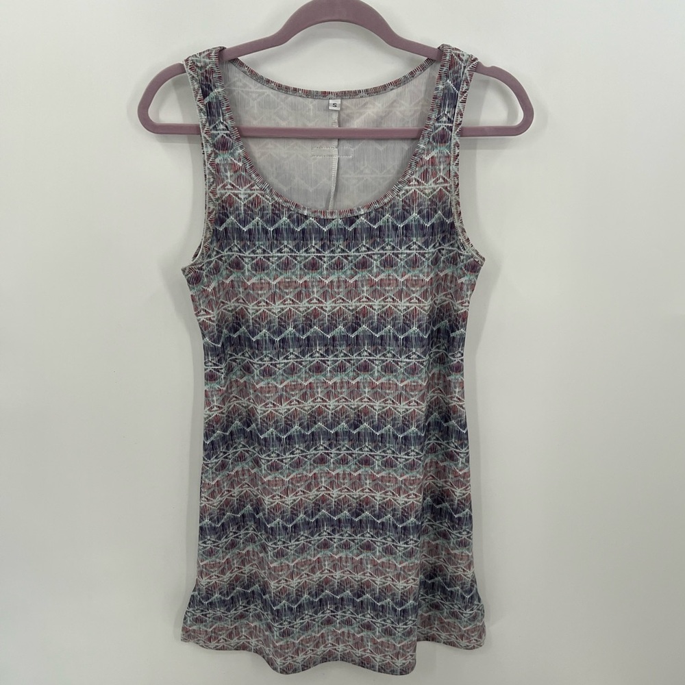 Nuu-muu geometric print athletic hiking dress